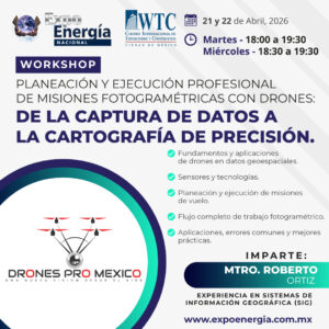 Planeación y ejecución profesional de misiones fotogramétricas con drones: de la captura de datos a la cartografía de precisión 3500 - IVA